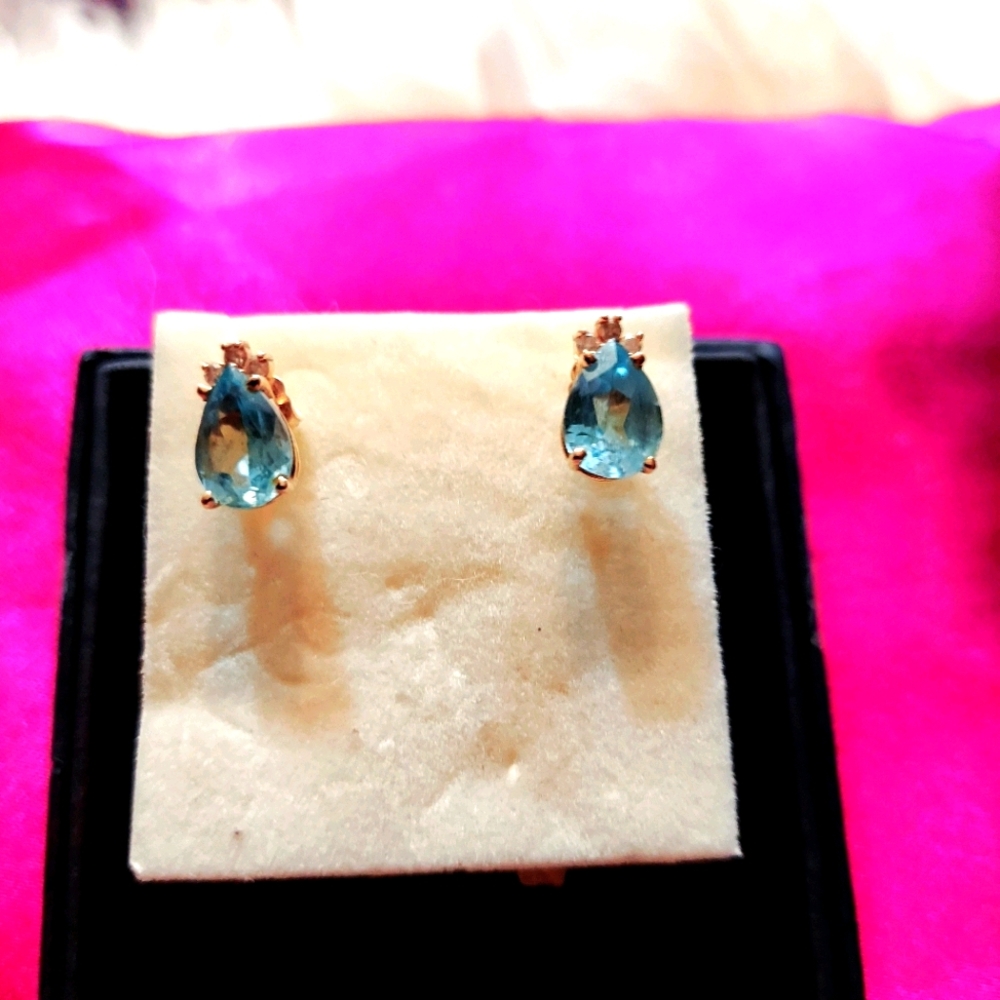Pierced earrings